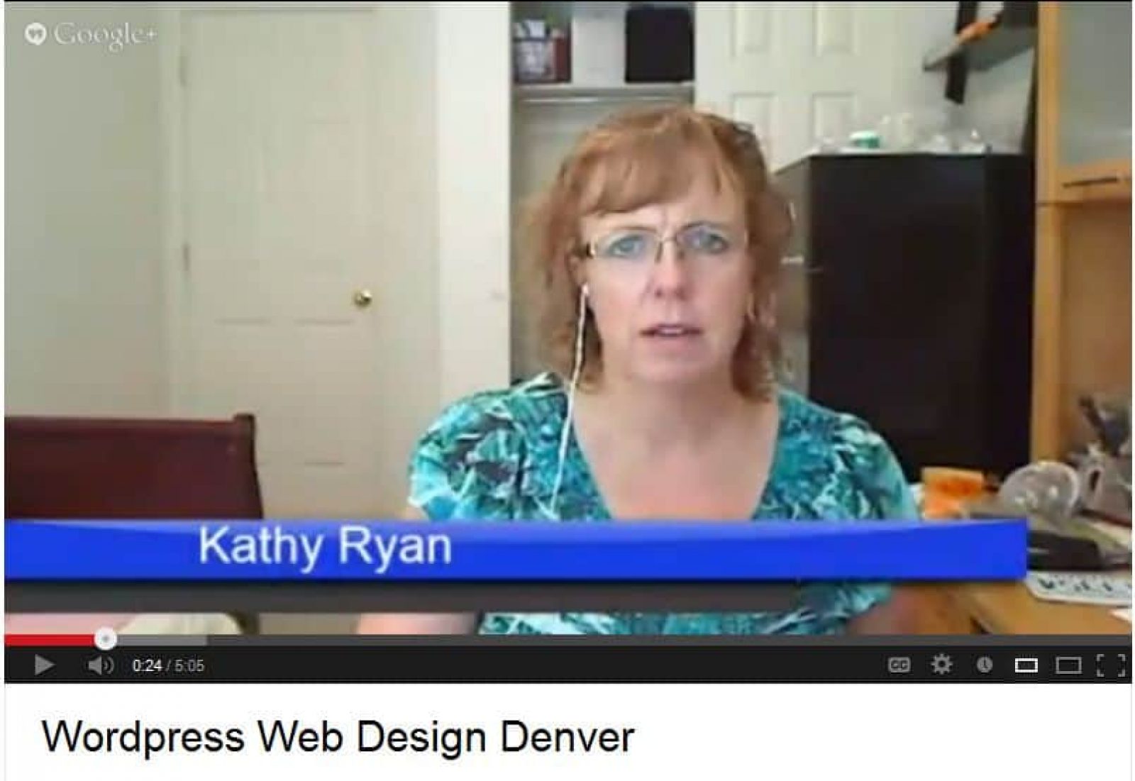 Quick video about WordPress Web Design- Denver Style