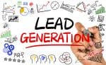 lead generation concept handwritten on whiteboard