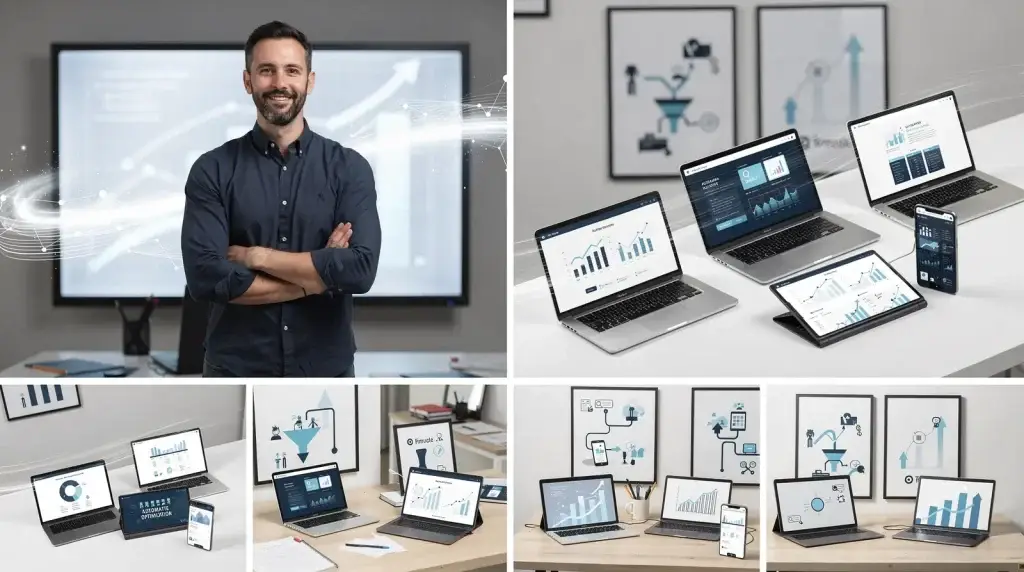 Conversion-focused web pages supported by data and automation can directly influence how many leads